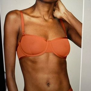 CUUP The Balconette Bra in Clay